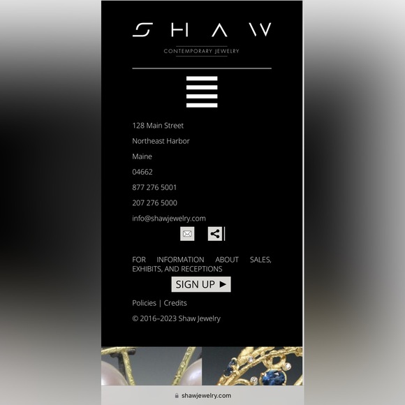 Shaw 18K Gold Diamond Twig Necklace - Picture 14 of 14